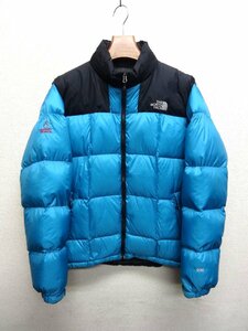 THE NORTH FACE ノースフェイス サミットシリーズ ローツェ ダウンジャケット 800FP メンズ XLサイズ 正規品 ブルー D6337