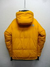 THE NORTH FACE ノースフェイス サミットシリーズ ヒマラヤン パーカ ダウンジャケット 800FP メンズ XSサイズ 正規品 イエロー D6377_画像2