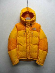 THE NORTH FACE ノースフェイス バルトロ プリズム ダウンジャケット 800FP ハイベント メンズ Sサイズ 正規品 イエロー D6373