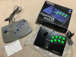 セガサターン HORI ファイティングスティックSS FightingStickSS バーチャスティック　動作確認済み