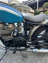 ajs model30 1956年　実動　書類付 直接引き取り可能　兵庫　尼崎　英車　トライアンフ　triumph　BSA Norton RoyalEnfield _画像7