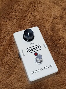 MXR micro amp エフェクター ブースター