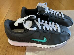 ナイキ ウィメンズ ナイロンコルテッツ 25.5cm アンロックド バイユー 黒 nike wmns nylon cortez by you ブラック スニーカー