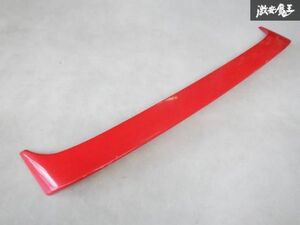 [ rare!] Nissan original RU12 Bluebird rear spoiler Wing trunk spoiler red series that time thing immediate payment shelves 8-4