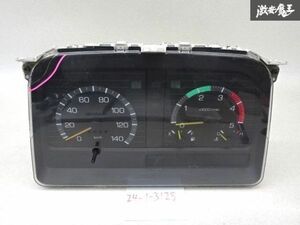 三菱 ふそう 純正 FE538B キャンター スピードメーター 計器 走行距離 90569km MC899723 棚4-1実働外し 訳有品 棚4-1