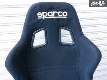 SPARCO スパルコ 汎用 フルバケ フルバケット シート 1脚 ブラック 底止め 即納 棚2F-E-2_画像2