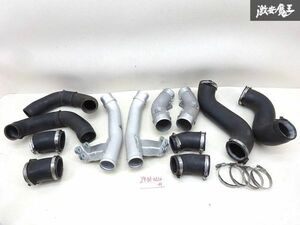 日産 純正 R35 GT-R 前期 VR38DETT インタークーラー パイピング パイプ ホース ブローオフバルブ欠品 16点 NSJ052A1 NSJ053A1 即納 棚J-11