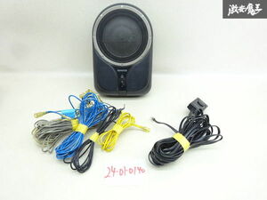 【動作OK! 保証付】KENWOOD ケンウッド 汎用品 サブウーハー サブウーファー KSC-SW01 MAX150W リモコン付き オーディオ 即納 棚6-5