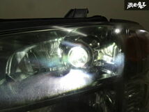 【HID点灯OK レンズ割れ無し】 日産 純正 M35 ステージア HID ヘッドライト ヘッドランプ 左右セット KOITO 100-63782 棚16-2_画像6