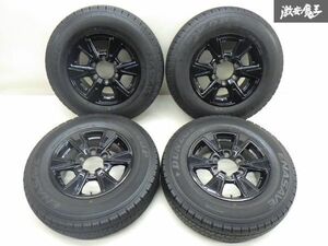 ●KOSEI BAREROCK ベアロックDD 15インチ 6J +33 PCD 139.7 6H ダンロップ ENASAVE VAN01 195/80R15 19y ハイエース　キャラバン 棚R-6