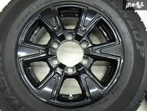 ●KOSEI BAREROCK ベアロックDD 15インチ 6J +33 PCD 139.7 6H ダンロップ ENASAVE VAN01 195/80R15 19y ハイエース　キャラバン 棚R-6_画像4