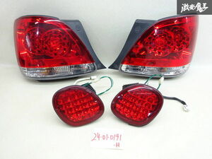 【点灯OK】EAGLE EYES イーグルアイ JZS160 JZS161 16系 アリスト LED テールライト ランプ 左右 TY1092-B0RE4 1台分 割れ無し 即納 棚J-5