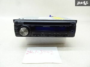 【CD再生OK】 KENWOOD ケンウッド RDT-151 CD プレイヤー AUX MP3 オーディオ デッキ 1DIN 即納 棚A-1-3