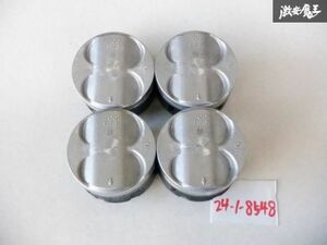 【希少! 未使用品】 ホンダ 純正 DC2 DB8 インテグラ タイプR B18C ピストン 4個セット 0.25オーバーサイズ φ81.25 P73 即納 棚I-7