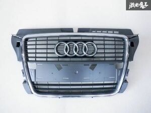 【割れなし!】 純正 Audi アウディA3 8P系 後期 フロントグリル ラジエターグリル 8P0853651H 即納 棚2F-Q-4