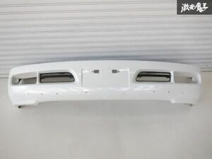 トヨタ 純正 UZJ100W 100系 ランドクルーザー ランクル シグナス 前期 フロントバンパー 52119-60905 パール白系 即納 棚2F-G-6