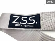 ☆Z.S.S. Racing Harness レーシングハーネス 5点式 3インチ シートベルト シルバー 銀 カムロック 汎用 スカイライン R35 R34 R33 ZSS_画像2