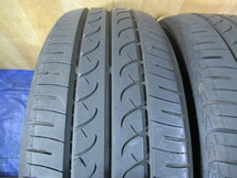 激安即決！エア漏れ点検済み！バリ溝9分山！YOKOHAMA BluEarth AE01 185/55R15 82V 2022年製！ 中古2本セット！T007948_画像3