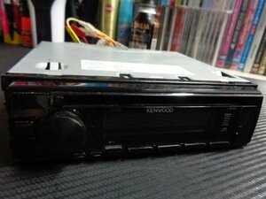 KENWOOD ケンウッド 1DIN CDデッキ CDプレイヤー U340L ML21S ルークスから取り外し カーオーディオ B02300-GYA