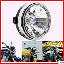 新品◆ JIAHER ヘッドライト モーターサイクル LED 汎用 B250F CB ヘッドランプ バイク用ヘッドライト 135_画像7