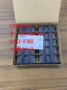 即日発送 ① OMRON オムロン ターミナルリレー G6D-F4B 10個セット 新品 未使用