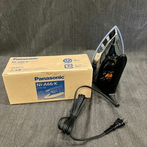 ［2022年製］Panasonic パナソニック NI-A66-K ブラック　ドライアイロンゆ