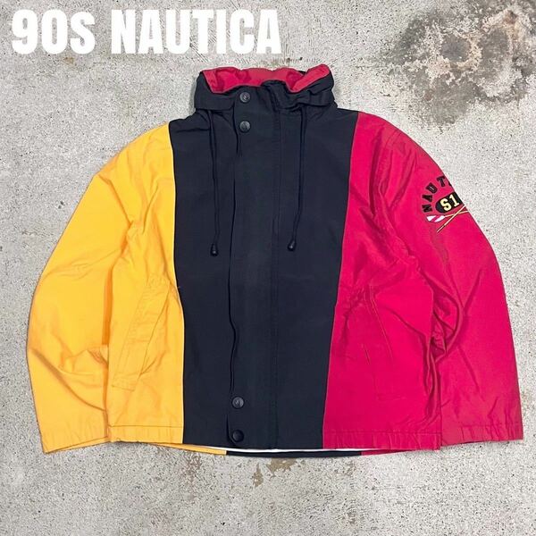90s NAUTICA ノーチカ　ノーティカ　セーリングジャケット　ブルゾン
