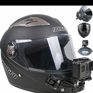顎マウント GoPro用 アクセサリー オートバイ ヘルメット用 下顎