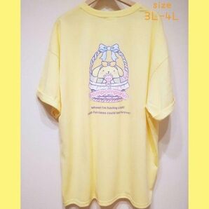 Sanrio　ポムポムプリン　Ｔシャツ　半袖　3Ｌ 4Ｌ