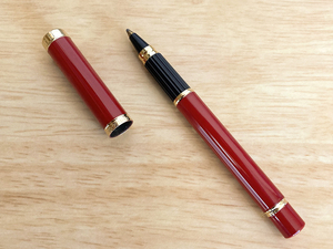 訳有 ジャンク* ウォーターマン ボールペン レディ シャーロット ◆ WATERMAN Lady Charlotte レッド 赤 ミニボールペン 生産終了品 当時物