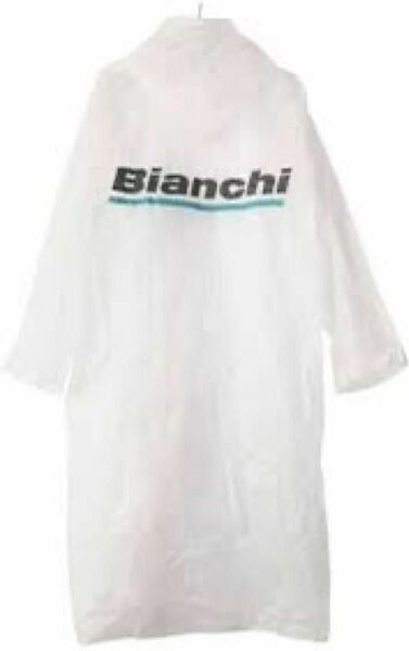 ビアンキ Bianchi 携帯用 レインコート 自転車 カッパ ホワイト レア