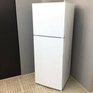 MAXZEN マクスゼン 2021年製 2ドア 138L 冷凍冷蔵庫 JR138ML01WH ホワイト S/N00295 ◎HJ10