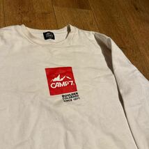 CAMP 7 スウェットトレーナー SIZE L_画像3