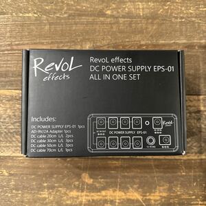 未使用　RevoL effects DC POWER SUPPLY EPS-01 パワーサプライ