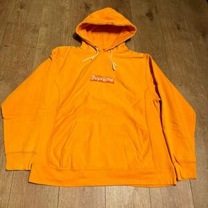 SUPREME ボックスロゴ スウェットパーカー SIZE XL カナダ初期　シュプリーム Box Logo Pullover Hoodie