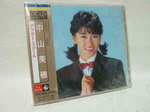 【CD】 中山美穂 / アフター・スクール / ゴールド盤 SELECT 24K / 新品