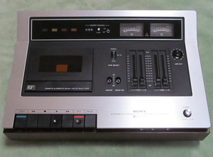 SONY/TC-4250SD/STEREO CASSETTE-CORDER/新品ゴムベルト交換済/フェライト&フェライトヘッド/ヘッド表面ブラックミラー仕上げ/中級機