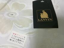 ★★荻原㈱『LANVIN』ランバン《プリント花柄・綿エプロン》☆未使用・保管品☆ ★★_画像6