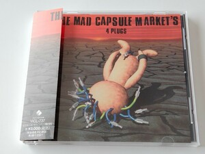 THE MAD CAPSULE MARKET'S / 4 PLUGS 帯付CD VICL737 マッド・カプセル・マーケッツ,96年6th,上田剛士,KYONO,ISHIGAKI,MOTOKATSU,