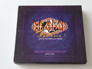 Def Leppard / VIVA! Hysteria LIVE AT THE JOINT, LAS VEGAS 2CD+DVD FRONTIERS ITALY FRCDVD620 13年盤,Wasted,Rock Brigade,High'N'Dry,