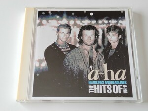 a-ha / HEADLINES AND DEADLINES THE HITS OF A-HA 日本盤CD WPCR1088 91年ベスト,アーハ,REMIX含む名曲16曲収録,Morton Harket,80's POP,