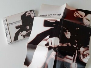 【初回盤ポスター付】SWING OUT SISTER / Somewhere Deep In The Night 帯付CD UICE1010 01年名盤,Through The Sky,Corinne Drewery,