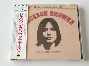 【88年旧規格盤/1Mマト】ジャクソン・ブラウン・ファースト Jackson Browne / Saturate Before Using 帯付CD 20P2-2078 72年1st,Albert Lee