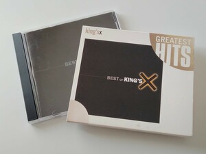 【スリーブ入り】BEST OF KING'S X CD ATLANTIC US 83066-2 97年盤,キングズX,Doug Pinnick,Ty Tabor,Jerry Gaskill,未発表4曲収録