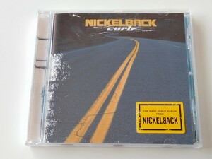 【別ジャケ02年リイシュー盤】NICKELBACK/ CURB CD ROADRUNNER EU RR8440-2 96年1st,ニッケルバック,Chad&Mike Kroeger,ハイプステッカー付