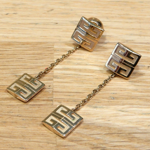 [ super-beauty goods ] Givenchy 4G earrings swing earrings metal Gold BF10W1F003-710 Logo ji van si.11708