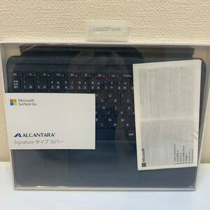 【展示処分品】マイクロソフト Surface Go Signature タイプカバー コバルトブルー KCS-00039 アルカンターラ素材 軽量 日本語配列