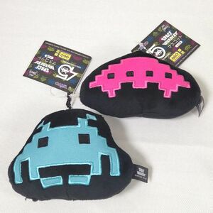 2種セット スペースインベーダー マスコット ゲオ限定プライズ ぬいぐるみ SPACE INVADERS タイトー