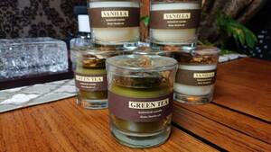  necessities botanikaru candle vanilla green tea 6 piece set 