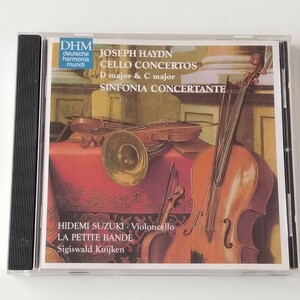 ハイドン HAYDN/CELLO CONCERTOS チェロ協奏曲(054727750625)HIDEMI SUZUKI 鈴木秀美/シギスヴァルト・クイケン/LA PETITE BANDE/DHM